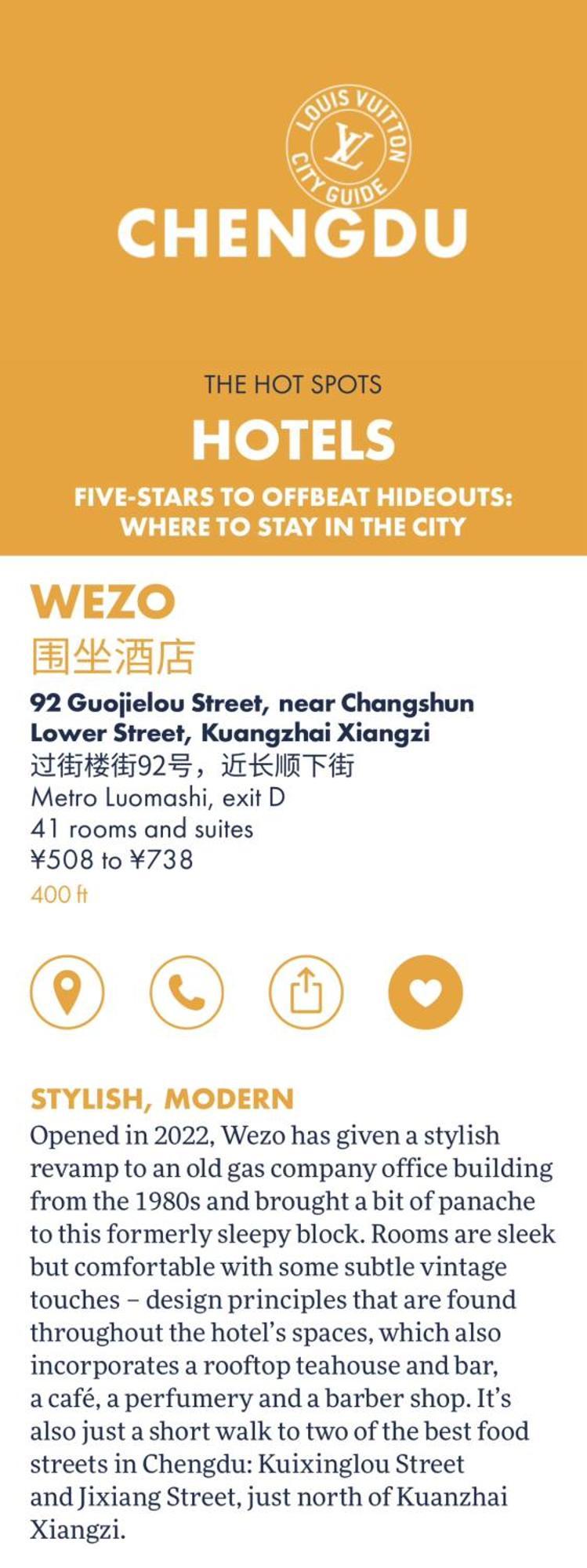 Wezo Hotel Kuanzhai Alley Chengdu-Breakfast Till 12Noon-Lv City Guide Recommended Hotel Luaran gambar